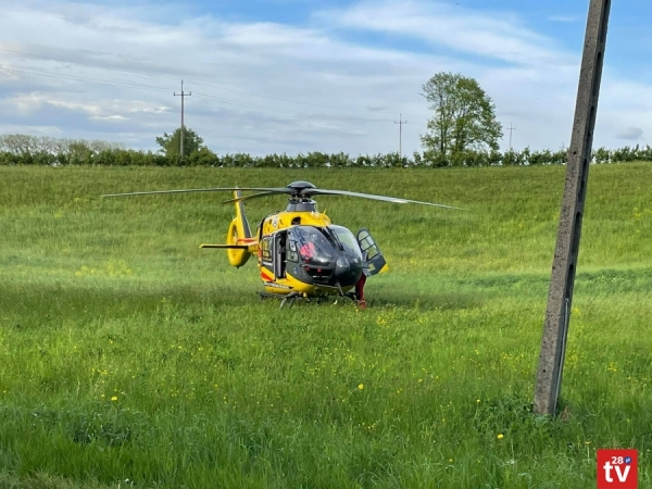 Dziecko zabrane przez śmigłowiec LPR