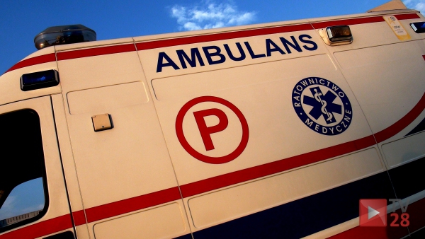 Tymbark. W pracy potrącił wózkiem widłowym swojego kolegę