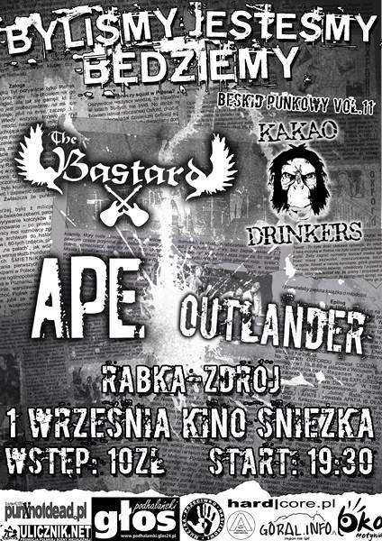 Beskid punkowy w Rabce – Byliśmy, jesteśmy, będziemy. Zapraszamy na koncert