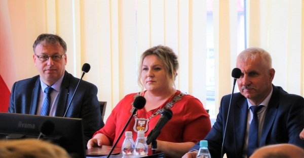Starosta złożył wniosek o odwołanie Przewodniczącej Rady Powiatu Ewy Filipiak