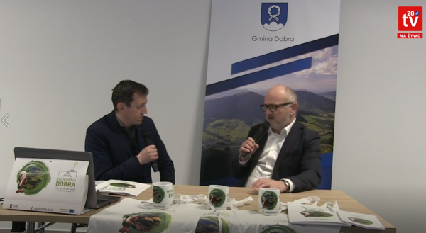 Konferencja online: "Wymiana źródeł ciepła w gminie Dobra". Retransmisja wydarzenia