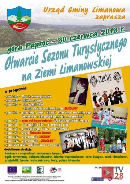 Otwarcie sezonu turystycznego na Paproci