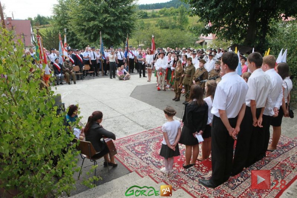 25 rocznica partyzanckich uroczystości na Glisnem