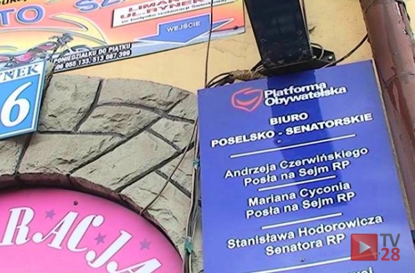 Parlamentarzyści PO otwarli biuro w Limanowej
