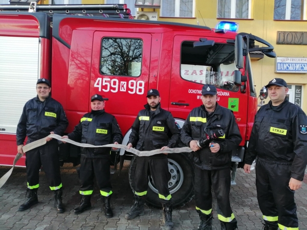 Zrzutka przynosi pierwsze efekty. Druhowie OSP dziękują za wsparcie i proszą o dalszą pomoc