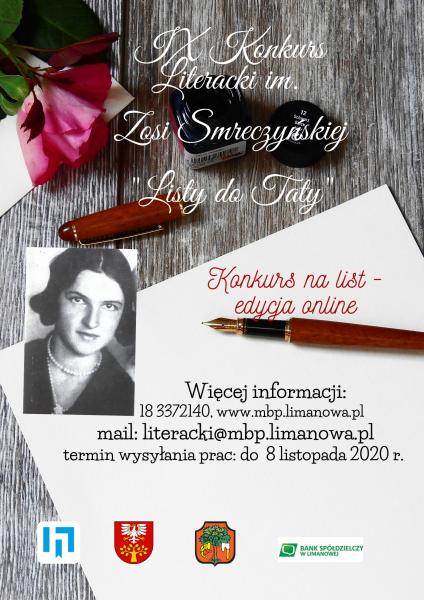 Do 8 listopada można przesyłać „Listy do taty” w ramach Konkursu literackiego im. Zosi Smreczyńskiej