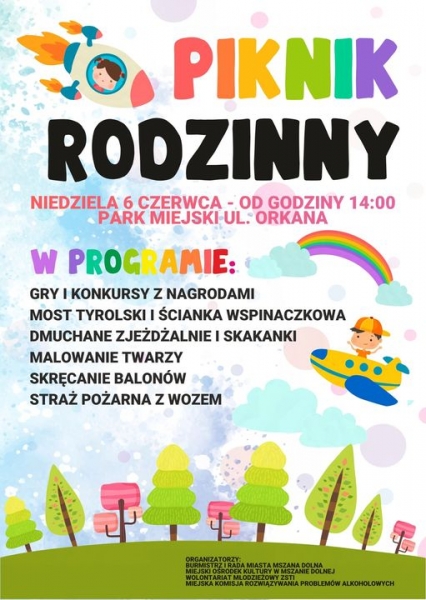 Pomysł na niedzielne popołudnie: piknik rodzinny w Parku Miejskim