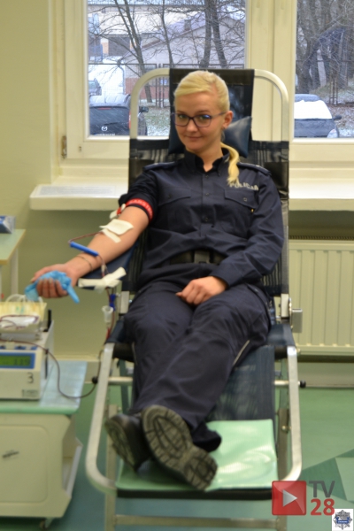 Limanowa. Ponad 40 litrów krwi zebrano w ogólnopolskiej akcji mundurowych