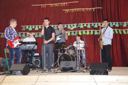 Mszana Dolna. III Koncert Noworoczny w ZSTI