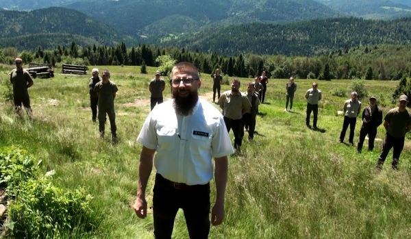 #Gaszynchallenge spod Mogielicy. Pracownicy Nadleśnictwa Limanowa pompowali dla Tosi Popławskiej