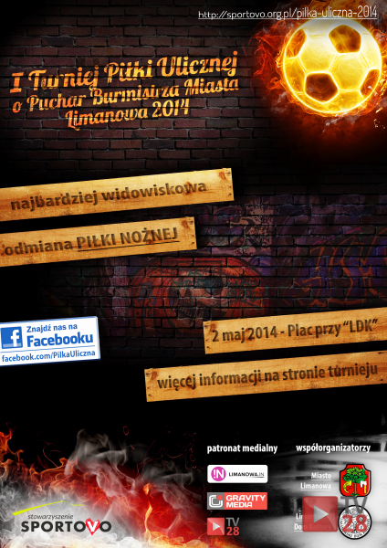 I Turniej Piłki Ulicznej o Puchar Burmistrza Miasta Limanowa