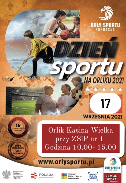 Dzień Sportu na Orliku w Kasinie Wielkiej
