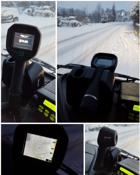 Druhowie OSP dziękują darczyńcom. Dzięki nim jednostka ma kamerę termowizyjną