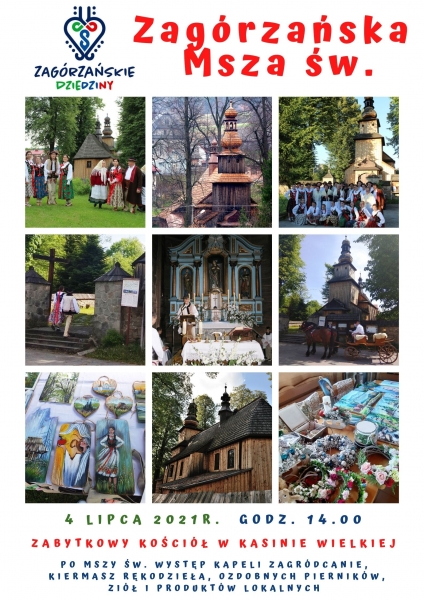 Zagórzańskie Dziedziny zapraszają na kolejną mszę św. w regionalnej oprawie