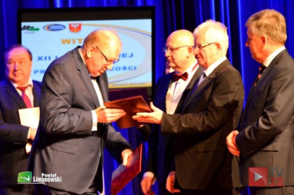 XII Gala Przedsiębiorczości. Stanisław Gągała: Dobry krok i silna marka regionu z limanowskim portalem