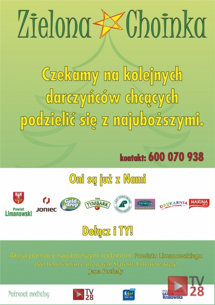Akcja "Zielona Choinka" czeka na Twoje wsparcie