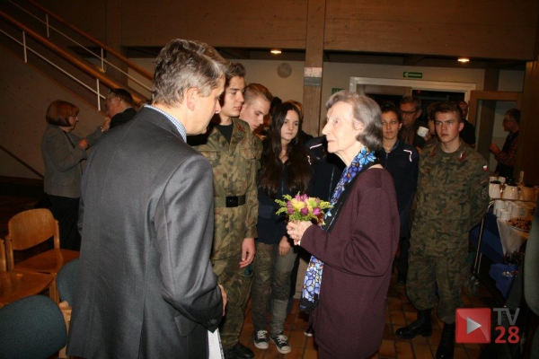 Spotkanie młodzieży z Zofią Posmysz