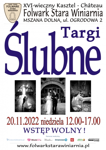 Targi ślubne. Przyjdź i zobacz jak wygląda przyjęcie weselne w Starej Winiarni w Mszanie Dolnej
