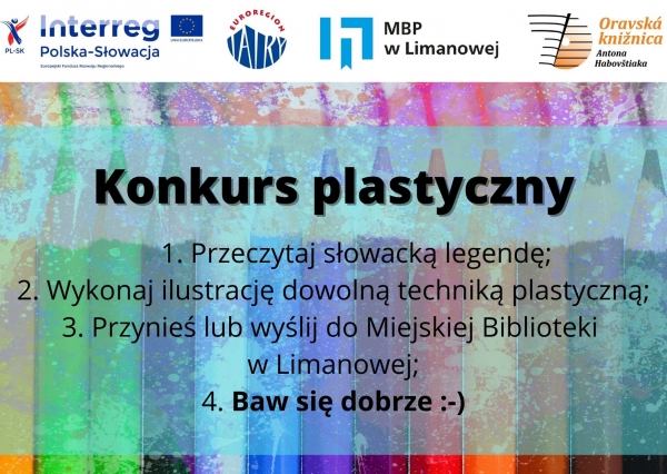 Miejska Biblioteka Publiczna zaprasza w podróż do świata słowackich legend w ramach mikroprojektu „Literatura bez granic – transgraniczne związki literackie”