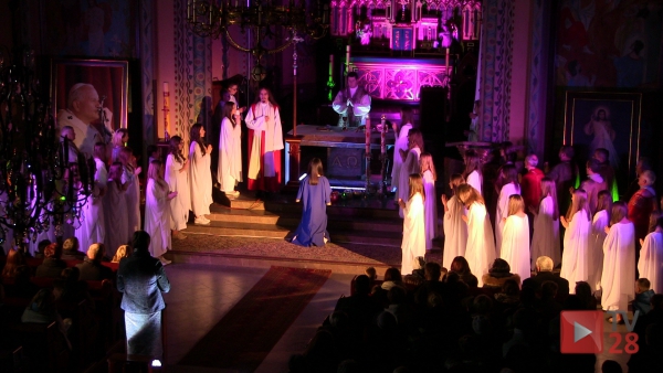 Mszana Dolna. Misterium Eucharystii – to było niezwykłe przedstawienie