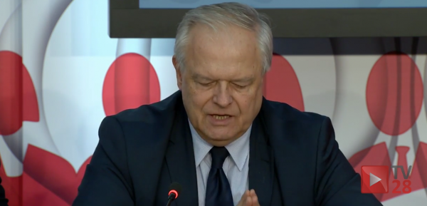 Konferencja prasowa Państwowej Komisji Wyborczej. 22.00