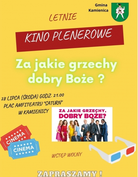 Już dziś w kinie letnim film „Za jakie grzechy, dobry Boże?”