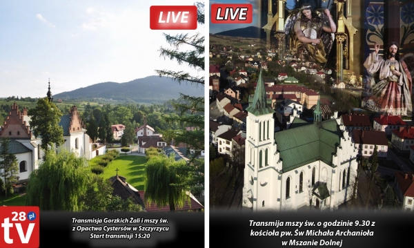 TUTAJ zobaczysz transmisję mszy św. z parafii pw. Św. Michała Archanioła