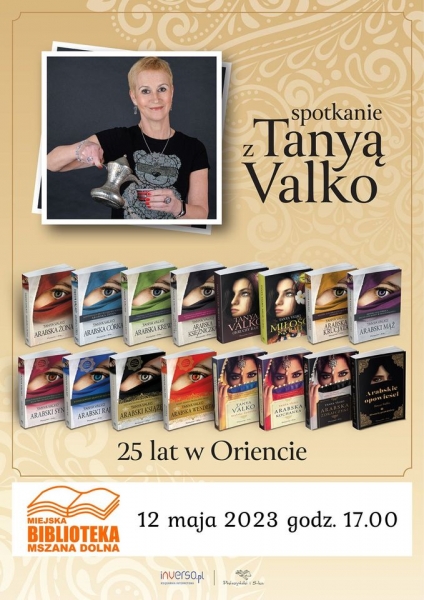 „25 lat w Oriencie”. Miejska Biblioteka w Mszanie Dolnej zaprasza na spotkanie z Tanyą Valko