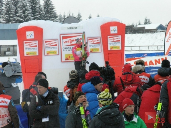 Relacja z Oberhofu. Justyna Kowalczyk objęła prowadzenie w Tour de Ski