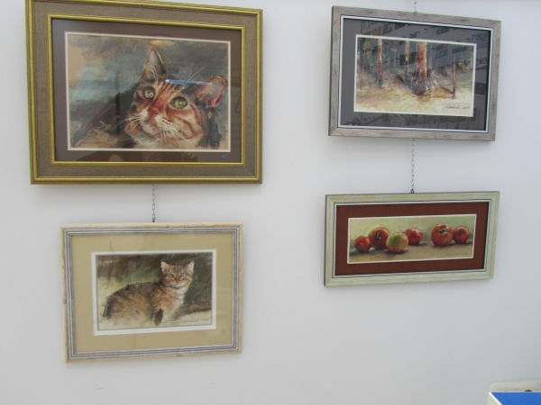 Wystawa prac Kazimierza Mordarskiego w Powiatowym Centrum Informacji Turystycznej.