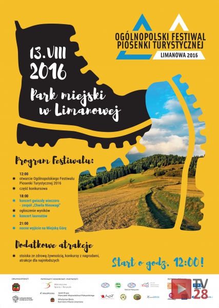 Ogólnopolski Festiwal Piosenki Turystycznej już w tą sobotę