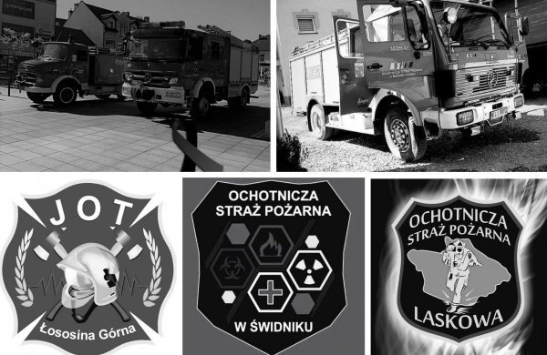 Druhowie z naszego regionu solidaryzują się z rodzinami tragicznie zmarłych strażaków z Czernikowa