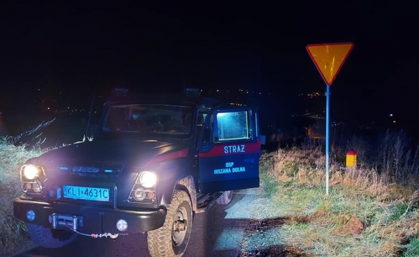 Ponad 60 osób szukało zaginionej kobiety. Po 3 godzinach udało się ją odnaleźć