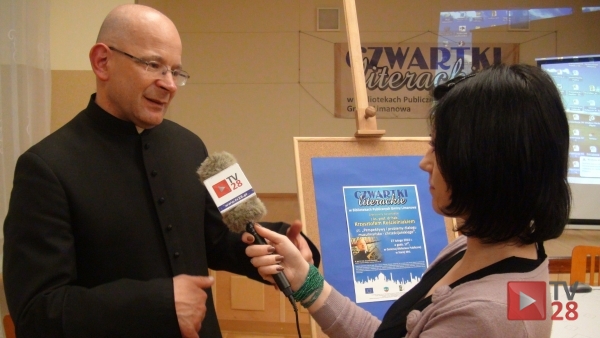 Czwartek literacki z ks. profesorem Krzysztofem Kościelniakiem