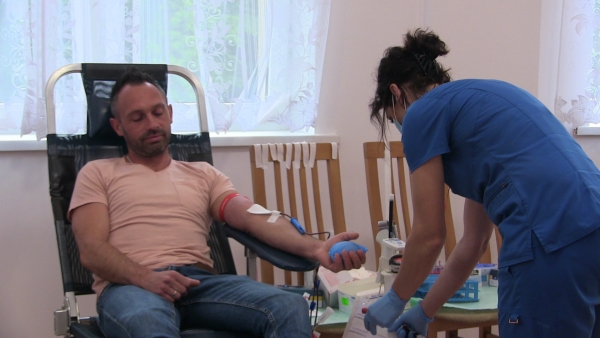 Udana akcja krwiodawstwa. Druhowie z Pogorzan wyszli naprzeciw potrzebującym