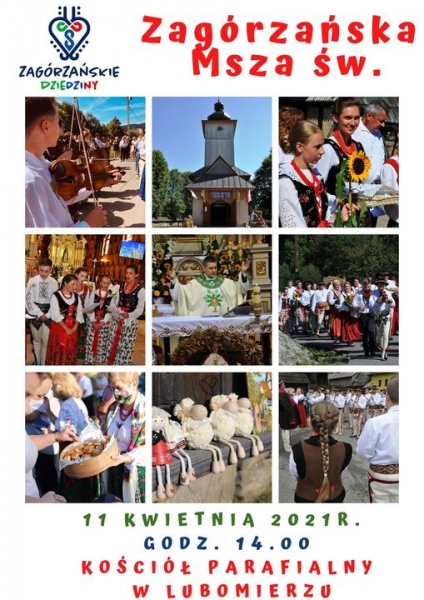 Kolejna zagórzańska msza święta w zabytkowym kościele