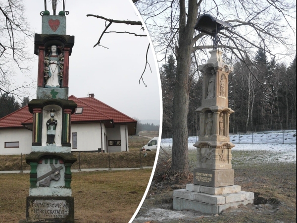 Zabytkowa kapliczka przy drodze krajowej nr 28 odzyskała blask