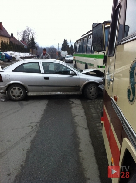Tymbark. Kolizja bez udziału policji