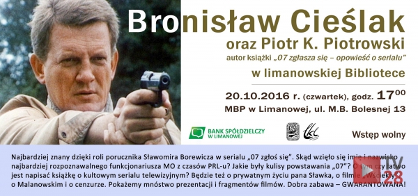 Porucznik Borewicz zawita do limanowskiej biblioteki