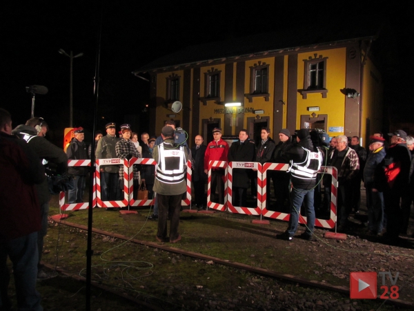 Walka o zachowanie historycznej linii kolejowej na antenie TVP INFO