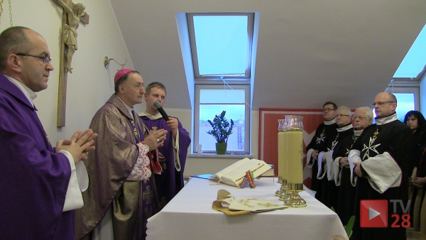 Zakon Maltański zorganizował dla pacjentów DPS w Szczyrzycu opłatek