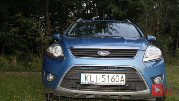 Mszana Dolna. Zuchwała kradzież Forda sprzed okien domu