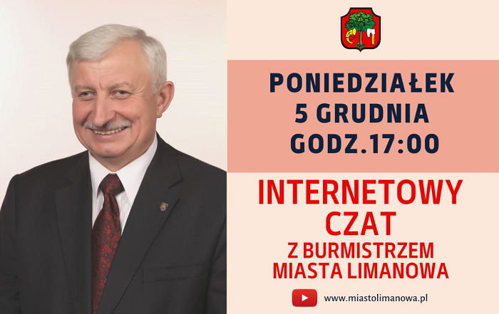 Kolejne spotkanie online z burmistrzem Władysławem Biedą