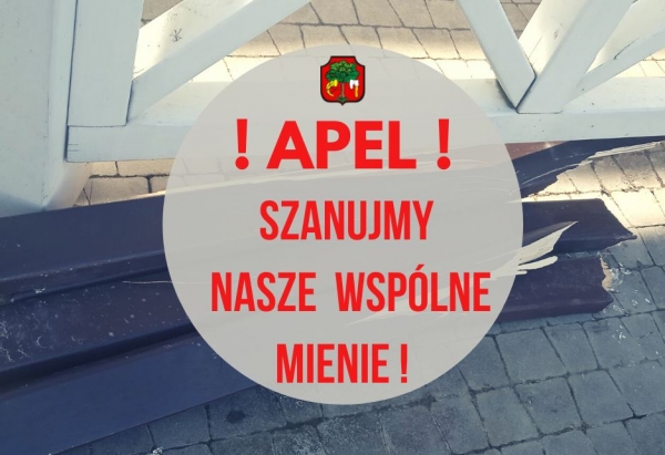 Kamery nie przeszkadzają wandalom: Dewastują ławki, altanki i malują budynki. Limanowski magistrat apeluje
