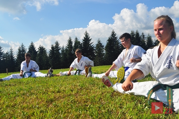 Nie na sali, a w krajobrazie Beskidu Wyspowego