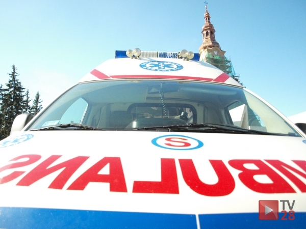 Mszana Dolna. 20-latek spadł z wiaduktu