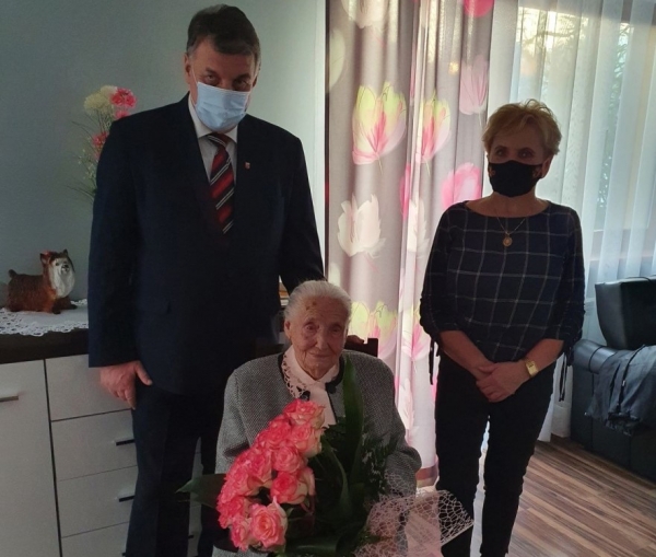 Pani Władysława Nawara skończyła 100 lat