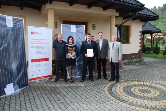 TIK 2015 – Panele słoneczne w Mszanie Dolnej i gminach partnerskich