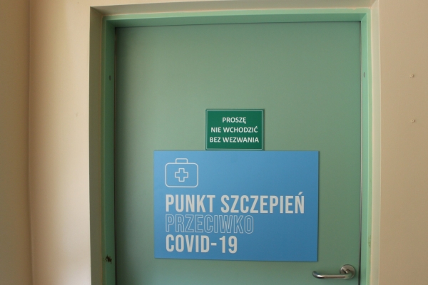 Szczepienia przeciwko Covid-19 pierwszą dawką szczepionki w Szpitalu Powiatowym wstrzymane do odwołania