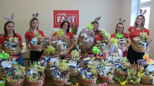 Można zakupić słodkie "Wielkanocne Kosze". Dochód z akcji zostanie przeznaczony na leczenie chorych dzieci